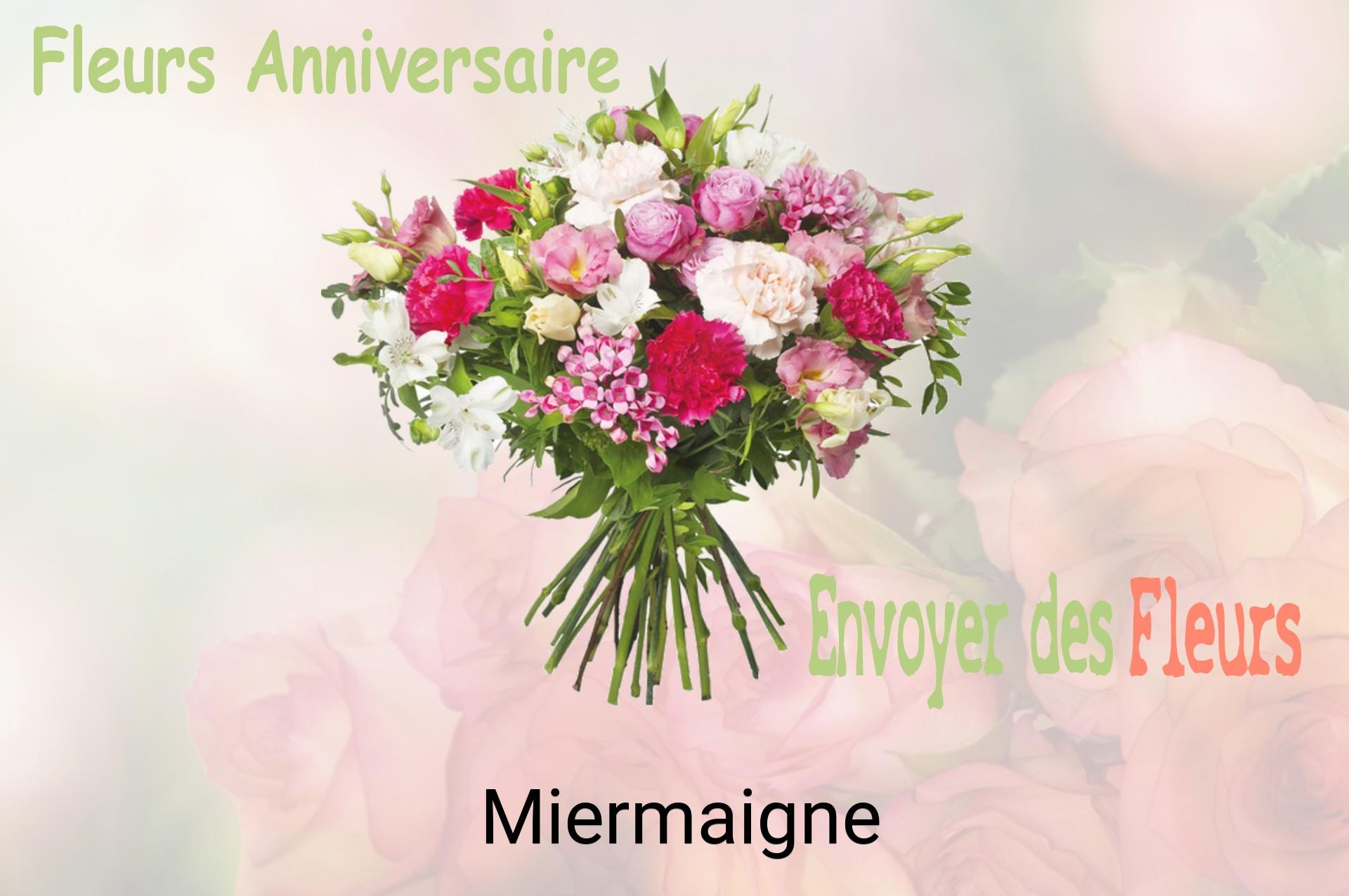 Bouquet de fleurs d’anniversaire livré à Miermaigne